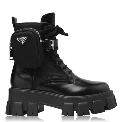 style prada boots|Prada combat boots women's.